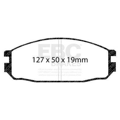 EBC Brakes Pad and Disc Kit (PDKR662) Image 1