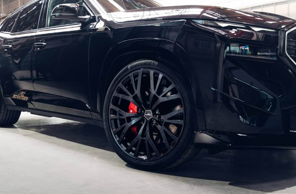 AC Schnitzer 23" Wheel Set ac5 Black Pirelli For BMW Xm G09 (824330981