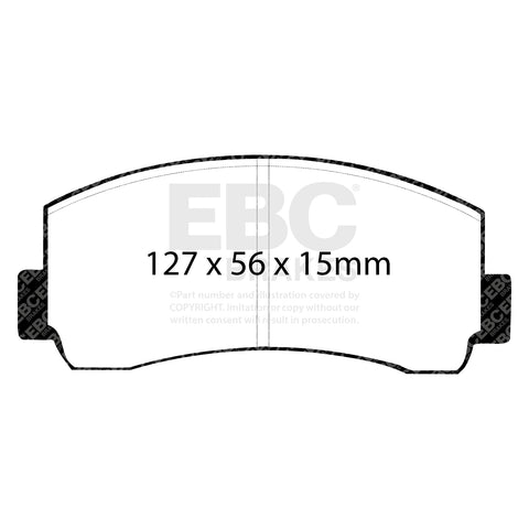 EBC Brakes Pad and Disc Kit (PDKF1936) Image 3