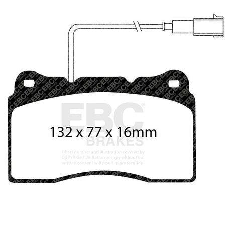EBC Brakes Pad and Disc Kit (PDKF047) Image 2
