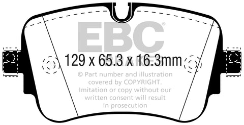 EBC Brakes Pad  and  Disc Kit (PD01KR1005) Image 1