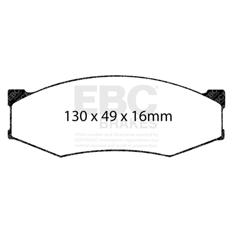 EBC Brakes Pad  and  Disc Kit (PD01KF1069) Image 3