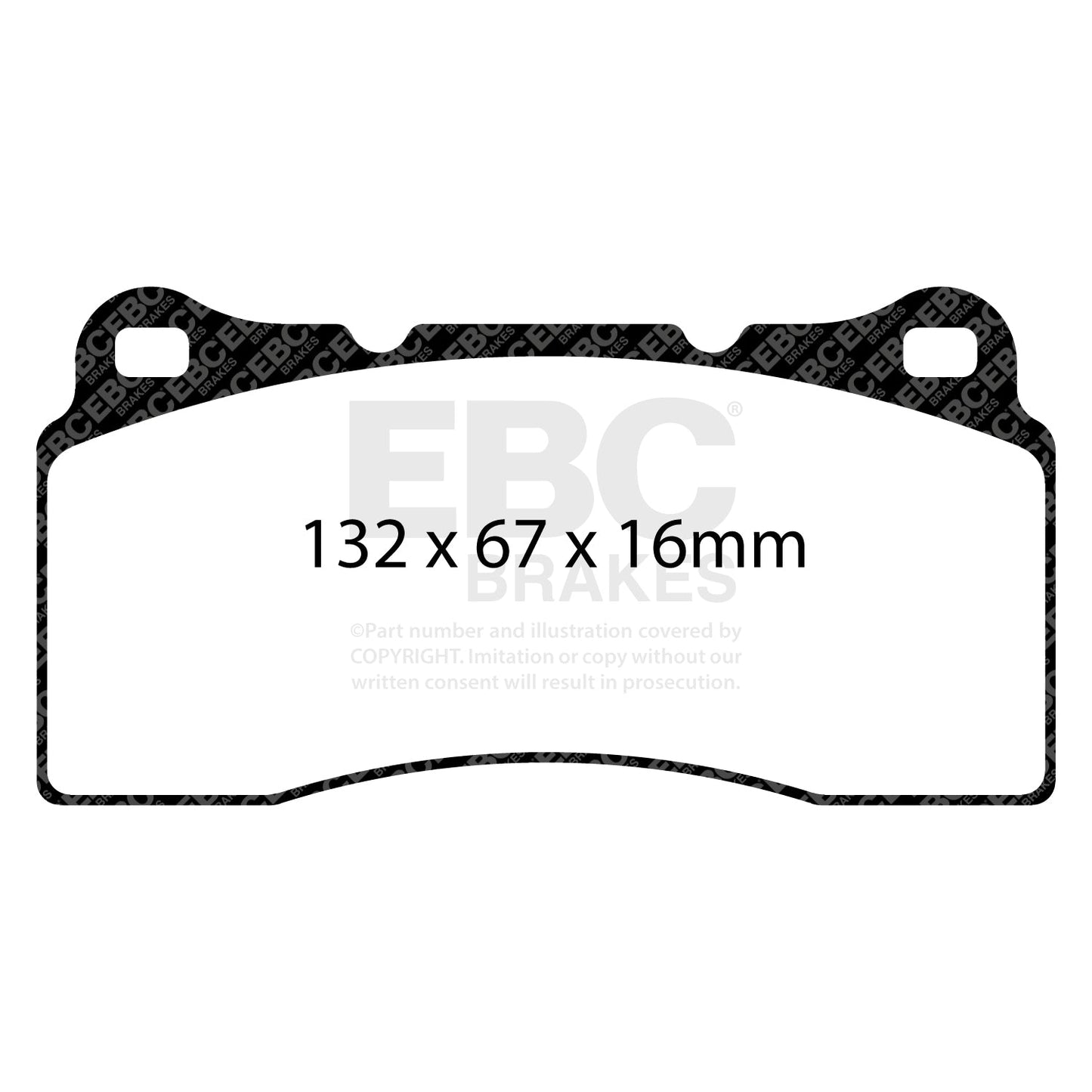 EBC Bluestuff Pad and 2-pc Floating Disc Kit FULL VEHICLE (P2DK049B)