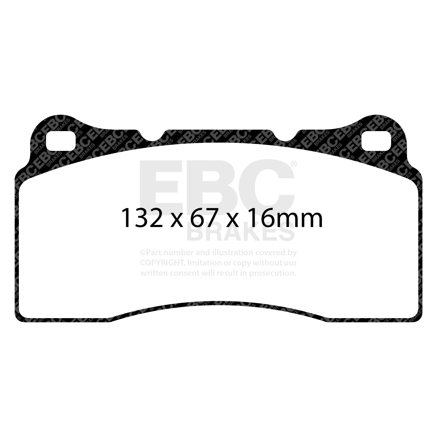 EBC Bluestuff Pad and 2-pc Floating Disc Kit FULL VEHICLE (P2DK049B)