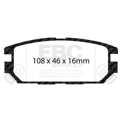 EBC Brakes Pad and Disc Kit (PDKR635) Image 4