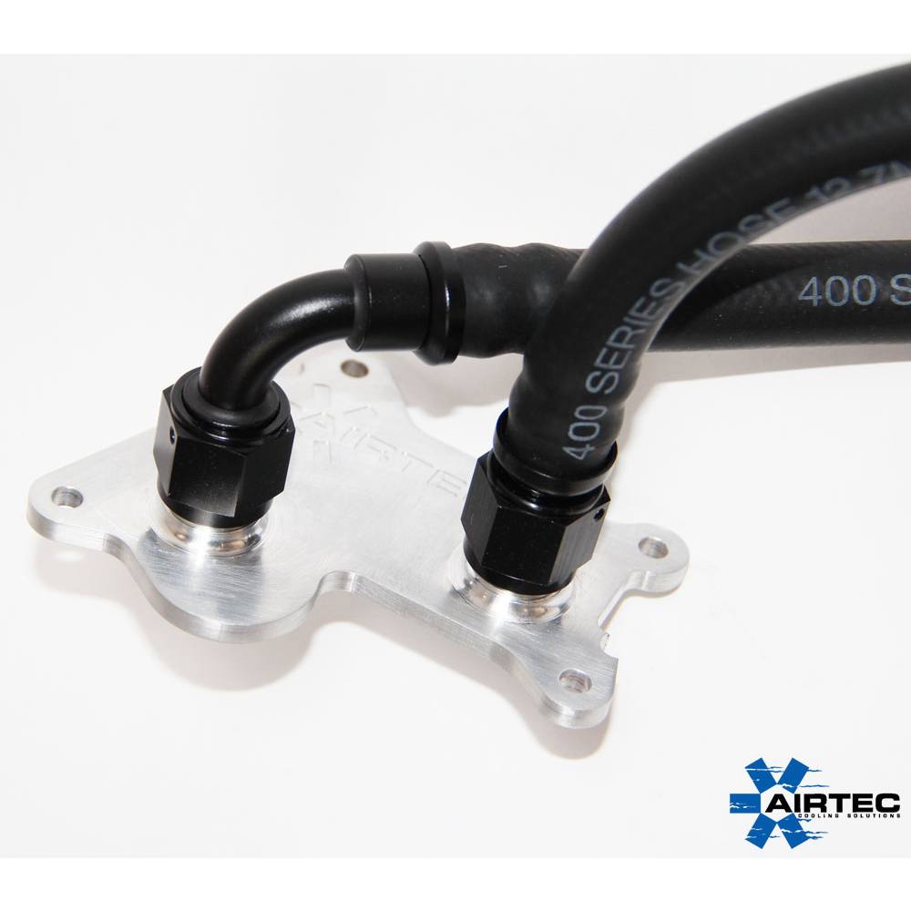 AIRTEC Motorsport Oil Cooler Adapter Plate ONLY for Mini Cooper S R53 Image 2