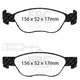 EBC Brakes Pad and Disc Kit (PDKF026) Image 1