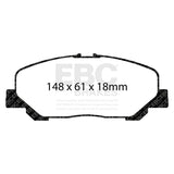 EBC Brakes Pad and Disc Kit (PD03KF1435) Image 3