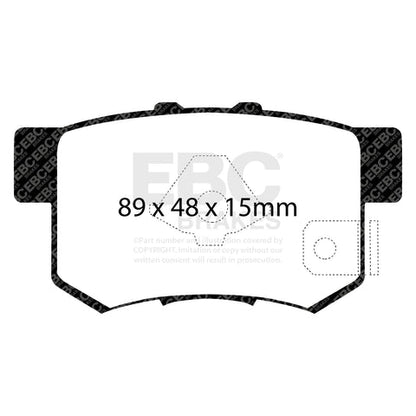 EBC Brakes Pad and Disc Full vehicle Kit (PD40K865) Image 1