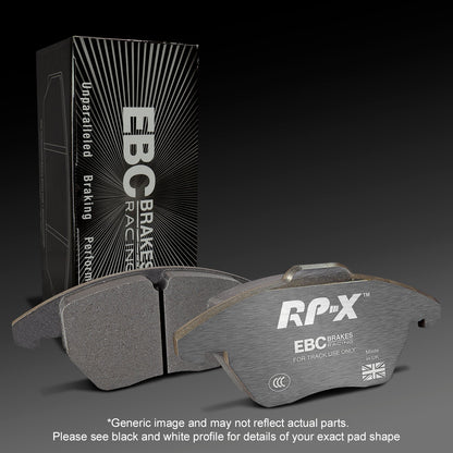 EBC Racing RP-X Track and Race Brake Pads (DP81858RPX) Image 2