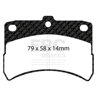 EBC Brakes Pad and Disc Kit (PDKF575)