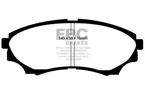 EBC Brakes Pad and Disc Kit (PDKF791)