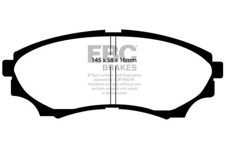 EBC Brakes Pad and Disc Kit (PDKF791) Image 2