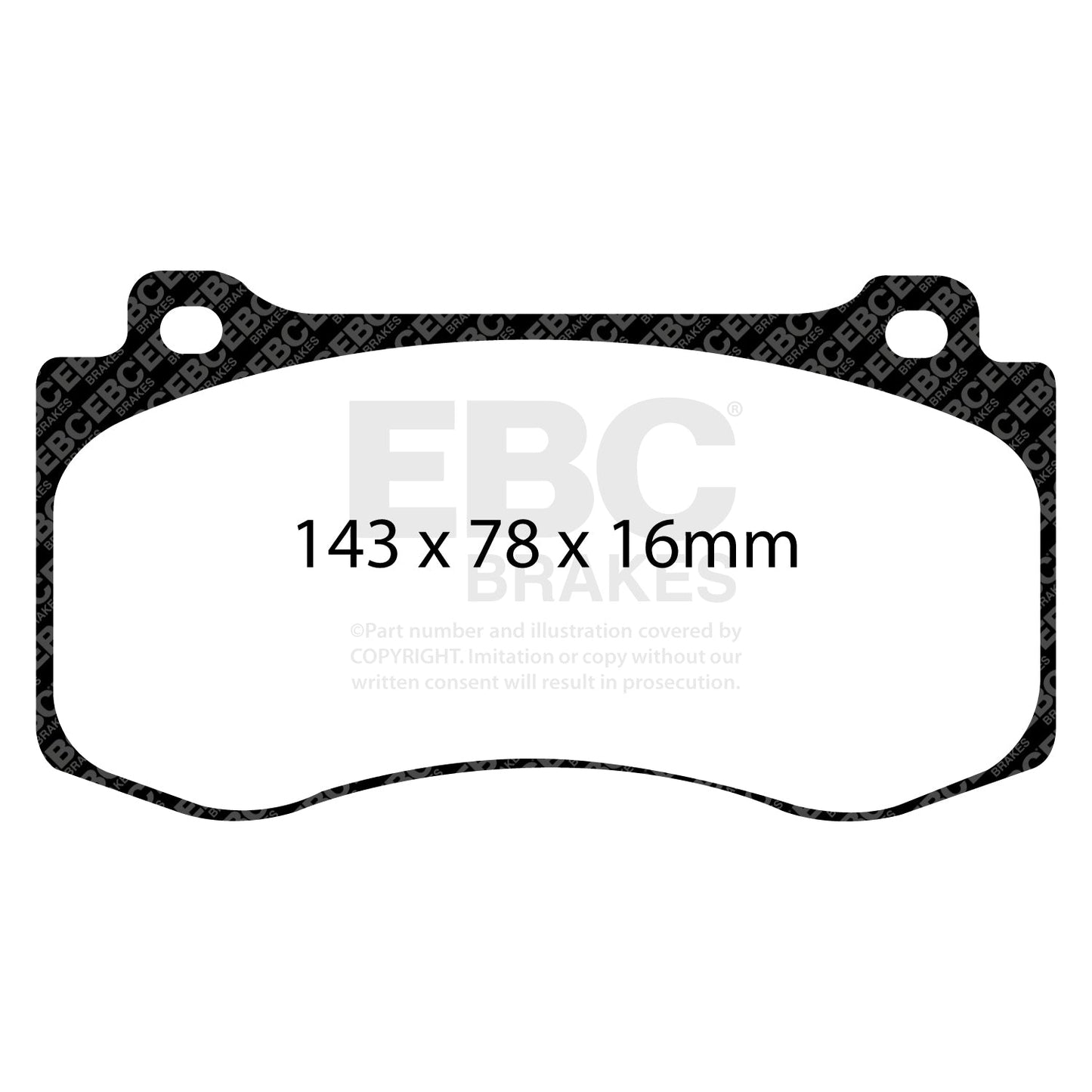 EBC Brakes Pad and Disc Kit (PD12KF109)