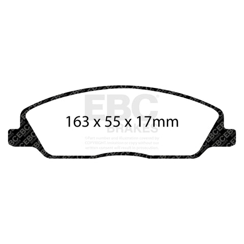 EBC Brakes Pad and Disc Kit (PD12KF133) Image 4