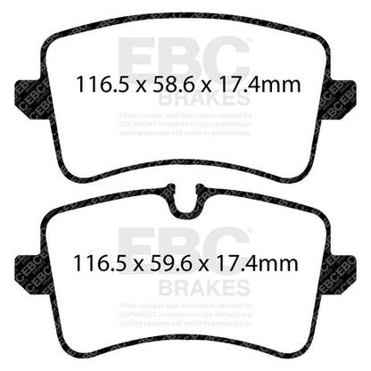 EBC Brakes Pad and Disc Full vehicle Kit (PD40K2330) Image 5