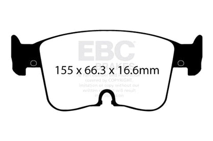 EBC YellowStuff Fast Road & Track Day Brake Pads (DP42479R) Image 3