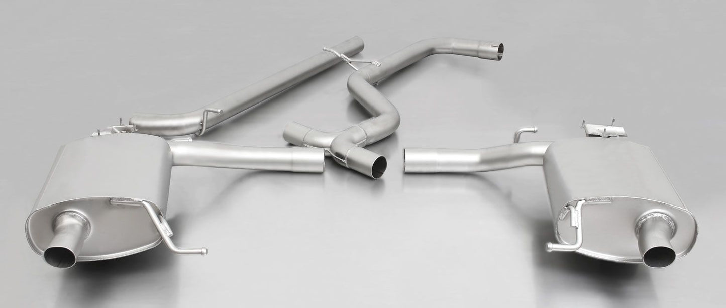 Cat-Back System for SKODA Octavia III RS 245 Facelift (Type 5E) Racing Non-Resonated