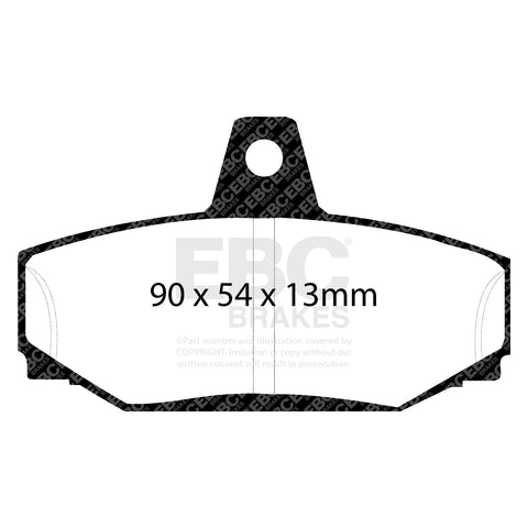 EBC Brakes Pad and Disc Kit (PDKR1007) Image 1