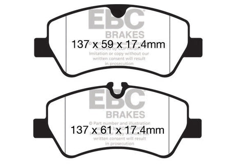 EBC Brakes Pad and Disc Full vehicle Kit (PD40K2364) Image 4