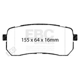 EBC Brakes Pad and Disc Kit (PDKR423) Image 1