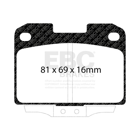 EBC Brakes Pad and Disc Kit (PD08KR275)