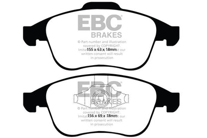 EBC Brakes Pad and Disc Full vehicle Kit (PD40K2252)