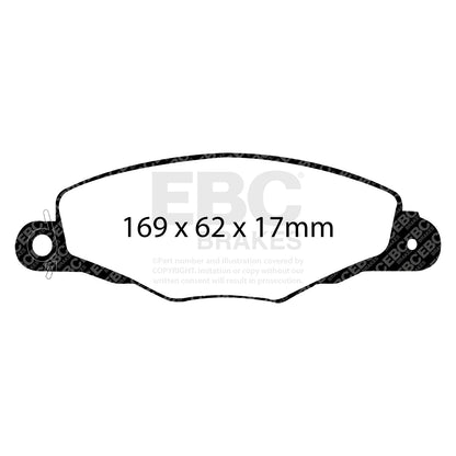 EBC Brakes Pad and Disc Full vehicle Kit (PD40K530)