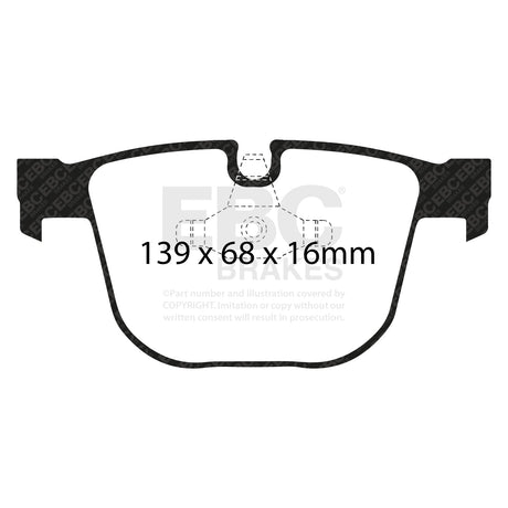 EBC Brakes Pad and Disc Kit (PD03KR155) Image 2