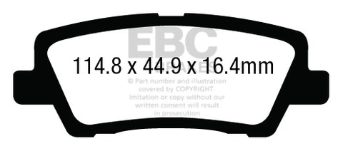EBC Brakes Pad and Disc Kit (PD03KR945)