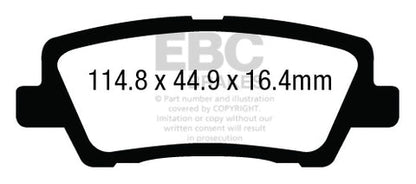 EBC Brakes Pad and Disc Kit (PD03KR945)