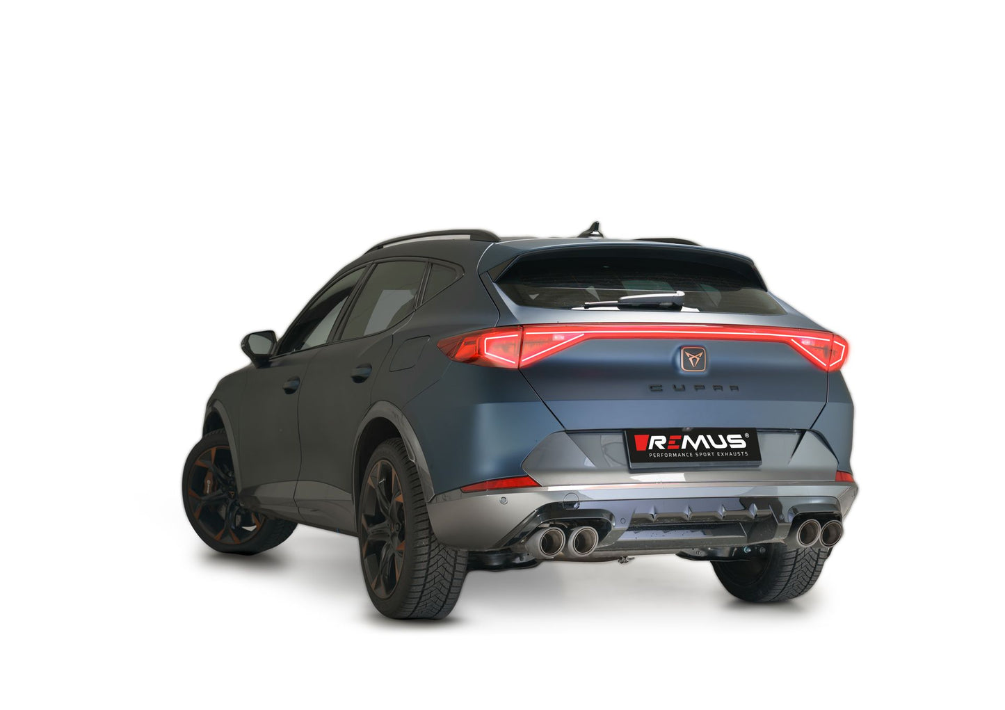 Exhaust Bundle for Cupra Formentor VZ Rear Silencer + Racing | 4x 102mm Carbon Tips