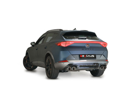 Exhaust Bundle for Cupra Formentor VZ Racing Rear Silencer | 4x GT Titanium Scotched Tips