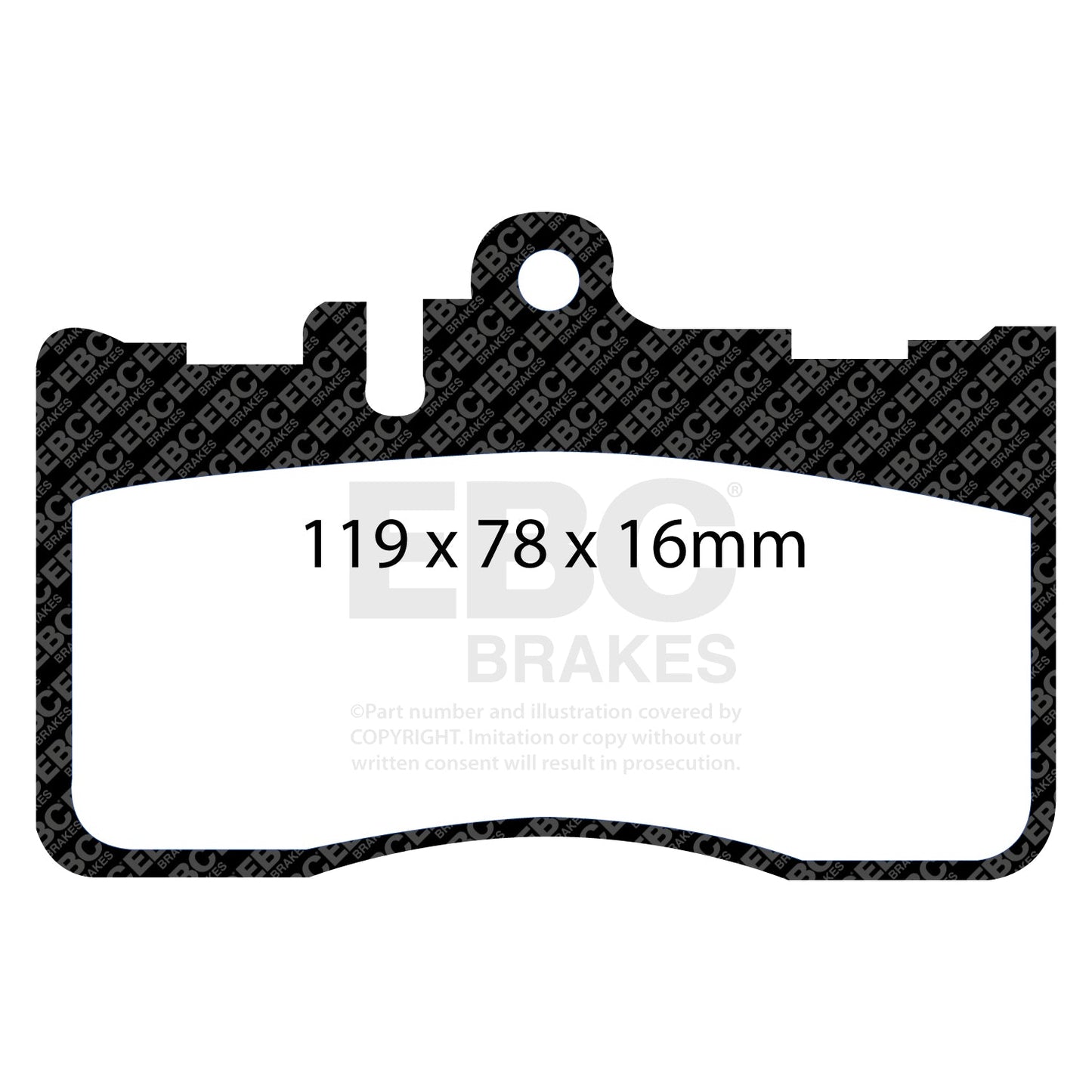EBC Brakes Pad and Disc Full vehicle Kit (PD40K1080)