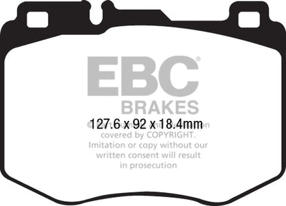 EBC Redstuff 3000 Series Sport Brake Pad Set (DP32210C) Image 1