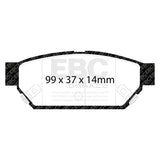 EBC Brakes Pad and Disc Kit (PDKR620) Image 3