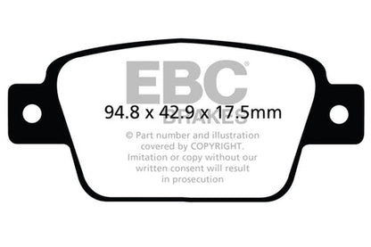 EBC Brakes Pad and Disc Full vehicle Kit (PD40K082) Image 3
