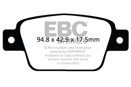 EBC Brakes Pad and Disc Kit (PD08KR018) Image 2