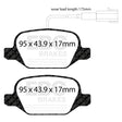 EBC Brakes Pad and Disc Full vehicle Kit (PD40K087) Image 1