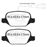 EBC Brakes Pad and Disc Kit (PDKR032) Image 1