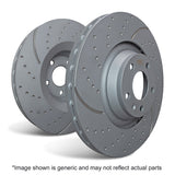 EBC Brakes Pad and Disc Kit (PD12KF124) Image 4