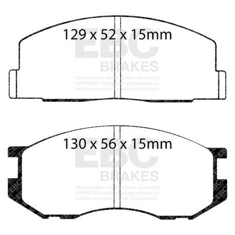 EBC Brakes Pad and Disc Kit (PDKF2004) Image 1
