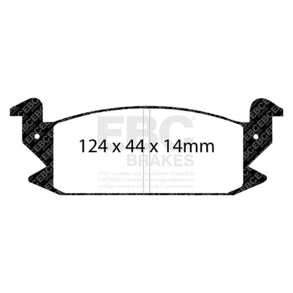 EBC Brakes Pad and Disc Kit (PDKF562)