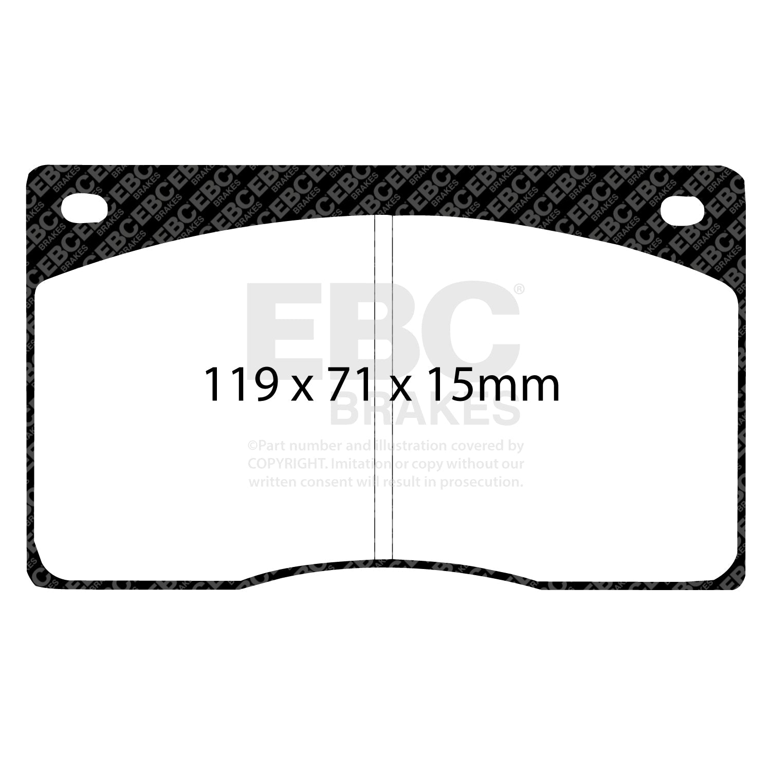 EBC Brakes Pad and Disc Kit (PD04KF838)