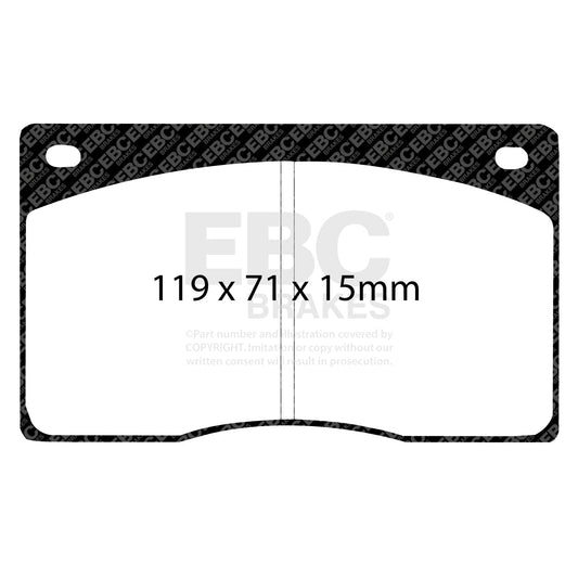 EBC Brakes Pad and Disc Kit (PD04KF838)
