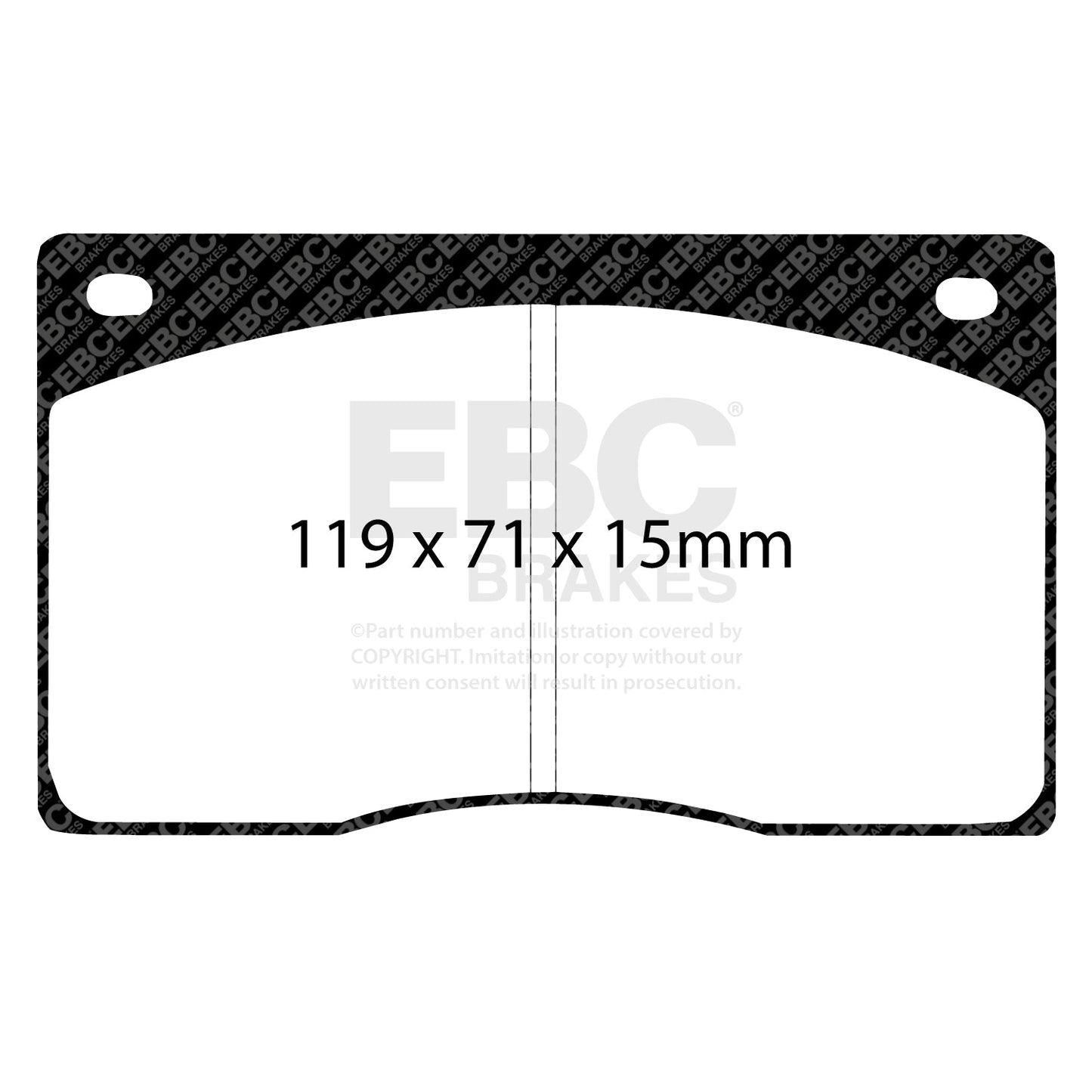 EBC Brakes Pad and Disc Full vehicle Kit (PD40K644)
