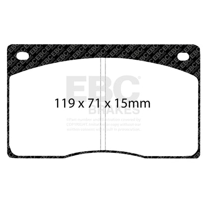 EBC Brakes Pad and Disc Full vehicle Kit (PD40K644)