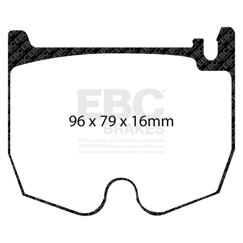 EBC Brakes Pad and Disc Kit (PD04KF474)