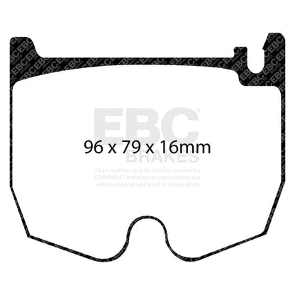 EBC Brakes Pad and Disc Kit (PD04KF474)