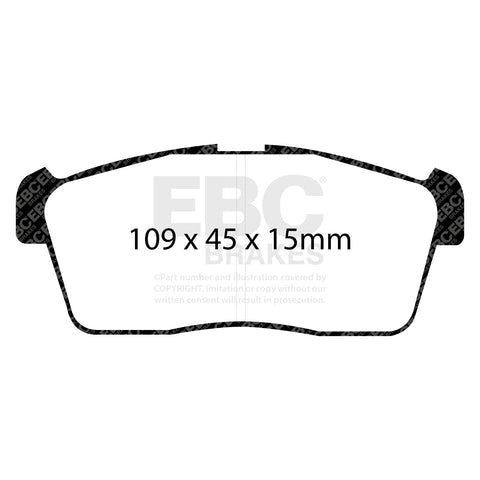 EBC Brakes Pad and Disc Kit (PD13KF633) Image 1